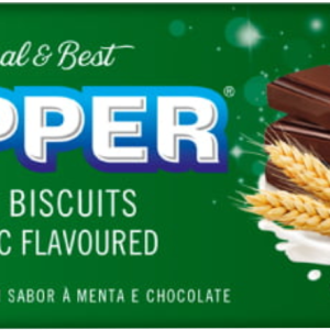 Bakers Topper Biscuits - Choc Mint